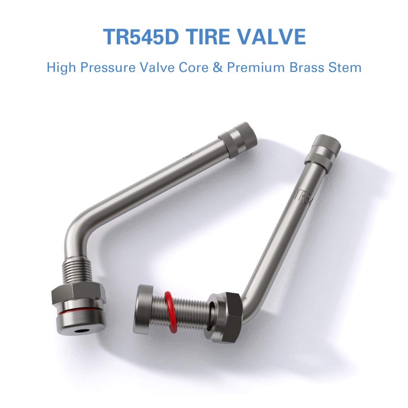 CKAuto TR545D 60 Degree Bend Clamp-in Valve Stems (10 Pack) - Image 4